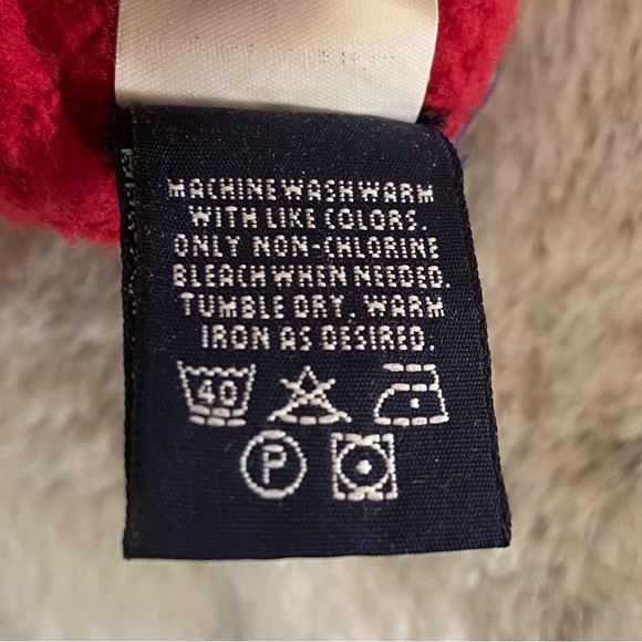 Eddie Bauer Mens Red 3/4 zipper pullover hoodie size XXL - Picture 11 of 11